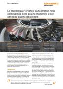 Case study:  La tecnologia Renishaw aiuta Breton nella calibrazione delle proprie macchine e nel controllo qualità dei prodotti