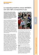 Case study:  (IN412) Sewtec Automation - La capacità produttiva cresce dell’850% con solo l’80% di macchine i